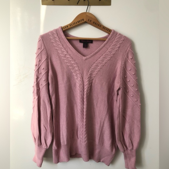 Super Soft Lilac Sweater Wool Blend - Picture 2 of 7